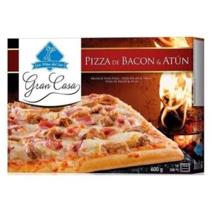 Pizza bacon y atún Gran Casa
