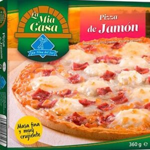 Pizza jamón Mia Casa