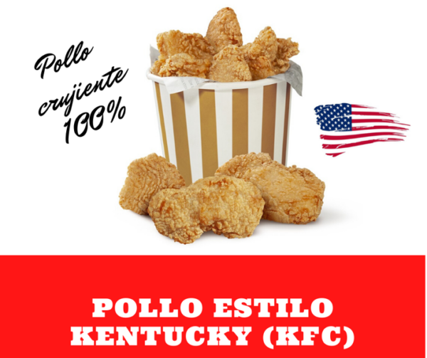 pollo estilo Kentucky KFC Congemar